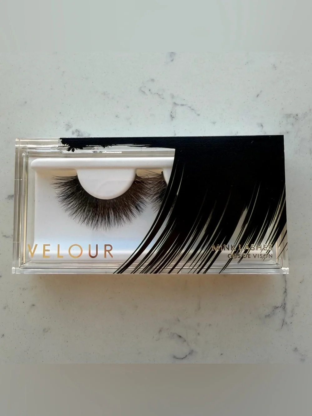 Velour Mink False Lashes - Black Full-Volume Flare - Lash in the City